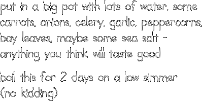 put in a big pot